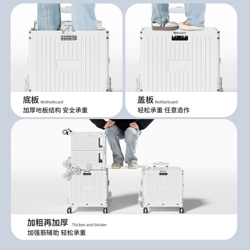 买菜车小拉车家用轻便携折叠购物车取快递小推车拉杆车手拉车拖车