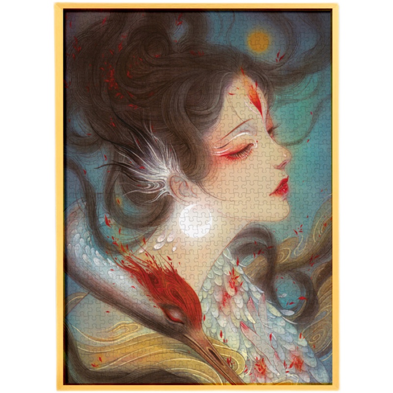 窄边铝合金相框挂墙画框装裱XX75拼图1片海报金属框架2