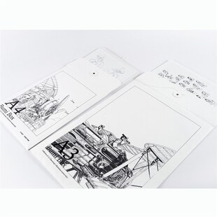 布米盒子知名艺术家李超雄精选手稿素描创作礼盒装