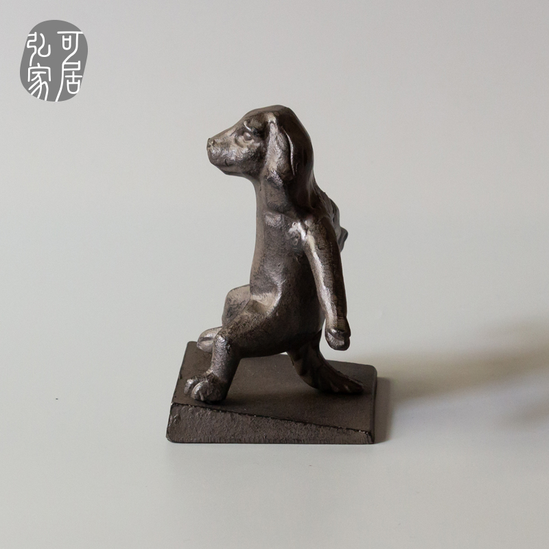 欧式铸铁艺复古创意门挡小狗门档塞门顶家居装饰防风免打孔阻门器