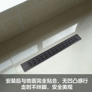室内新风系统地送风口金属铝合金长条形出风口新风口扁管配风口