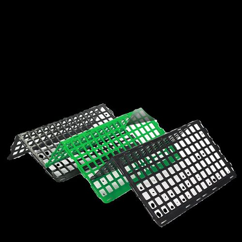 超市蔬菜水果护栏生鲜果蔬挡板堆头围栏货架分隔板厚塑料栅栏