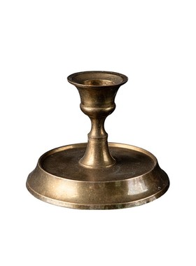 . Y精品 欧式古董复古INTGE 黄铜精品烛台 摄影装饰 软装