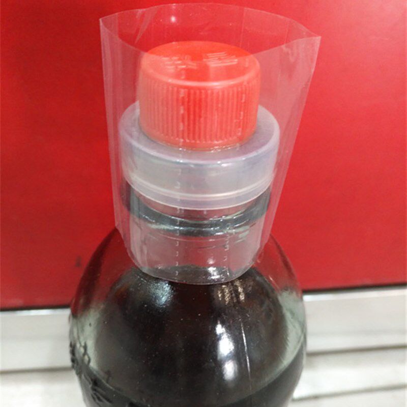 塑封膜热缩膜香油瓶瓶瓶口热收缩膜 一次性瓶盖子封口膜瓶口封膜