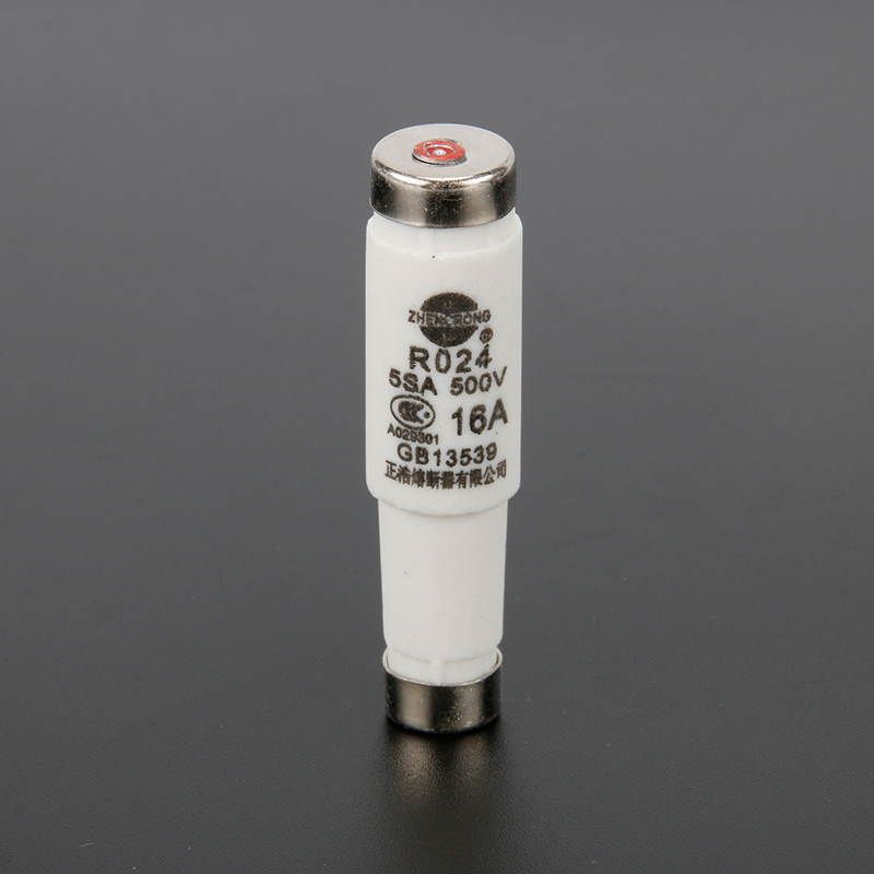 正浩R024 5SA陶瓷螺旋式熔断器熔芯RO24保险丝管 2A~32A 500V正熔