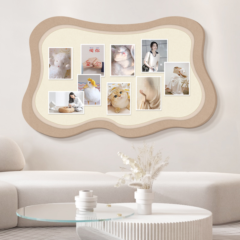 in毛毡板背景墙板题墙留言板挂墙公告栏墙面文化墙愿景板记事便签