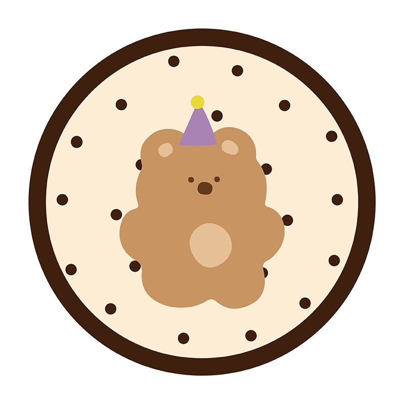 韩式卡通熊爱家用皮革吸水杯垫子隔热餐垫桌面咖啡杯茶水垫防烫,居家布艺,餐垫,淘宝优惠券,粉丝福利购,淘宝优惠卷