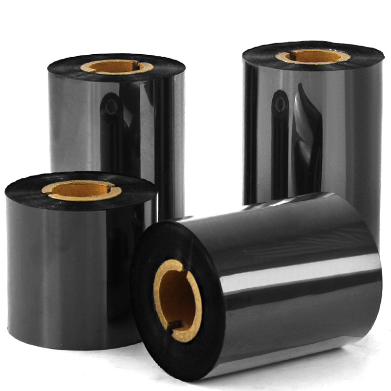 加强蜡基碳带 标签机色带~~mm*m 条码机打印贴纸碳带树脂基碳带