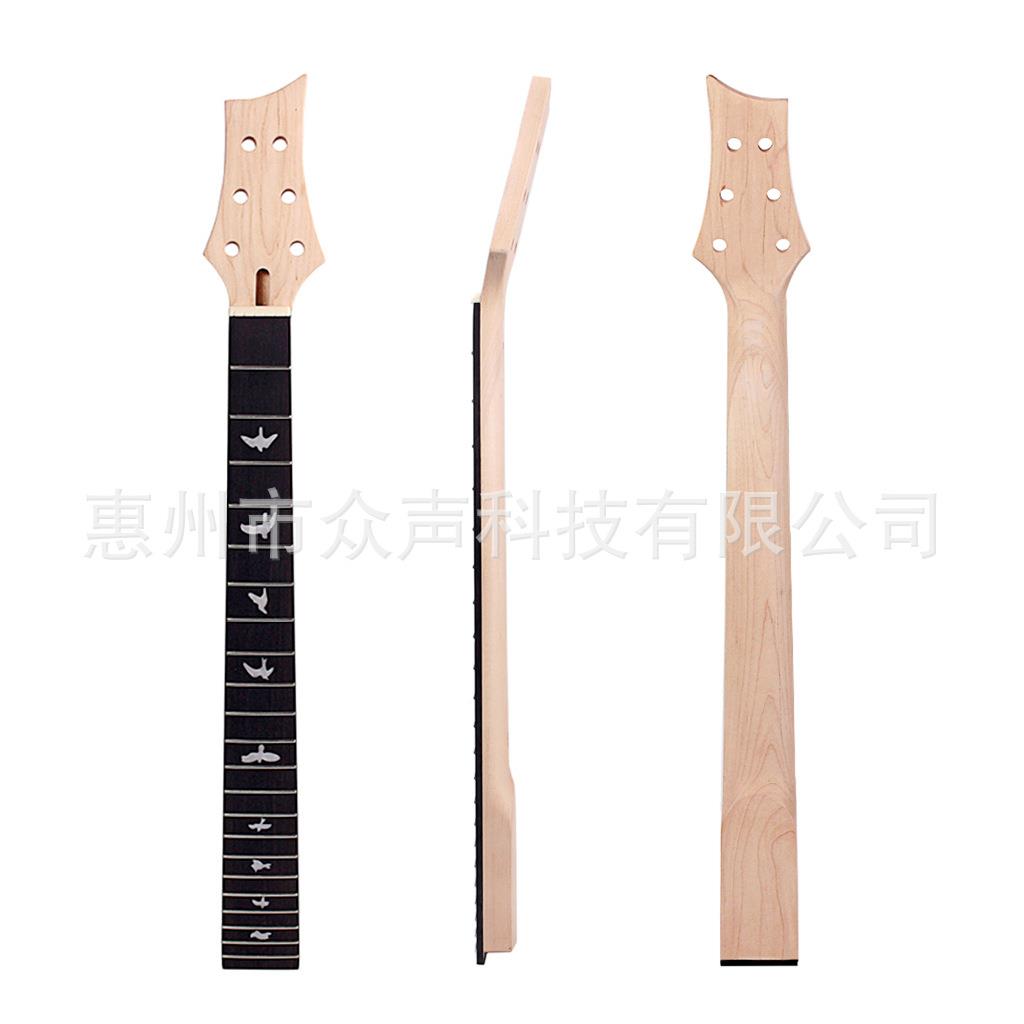 22品吉他琴柄 玫瑰木指板异形吉他柄头
