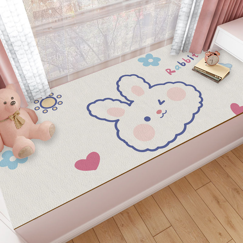 地毯飘窗垫窗台垫防滑四季通用可裁剪in风皮革卧室飘窗垫公风