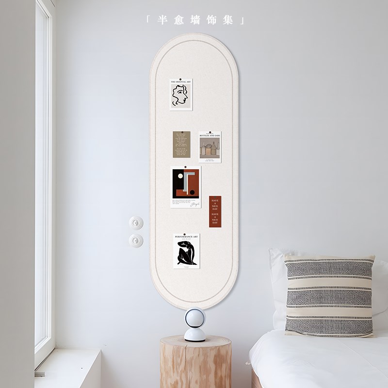 软木板照片墙毛毡板照片墙题墙留言板挂幼儿园公示栏in