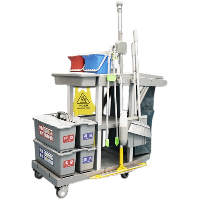 手推车洁车医院保洁车工具车布宾馆酒店服务车包车,商业/办公家具,平板手推车/工具车/爬楼机,淘宝优惠券,粉丝福利购,淘宝优惠卷