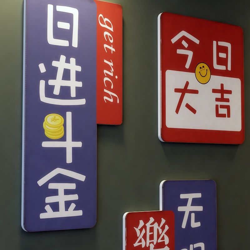 进店暴富饭墙壁面装饰收银吧台欢迎光临纸挂画餐饮文化火锅烧烤,家居饰品,文化墙贴,淘宝优惠券,粉丝福利购,淘宝优惠卷