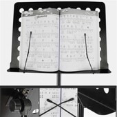 三脚架谱子手风琴便携式 歌词平板乐谱架琴谱夹放五线谱书大提琴