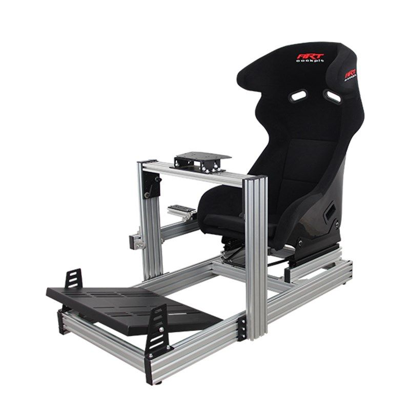 Tcocit 9铝型材赛车模拟器方向盘座椅支架MOZ速魔fntec