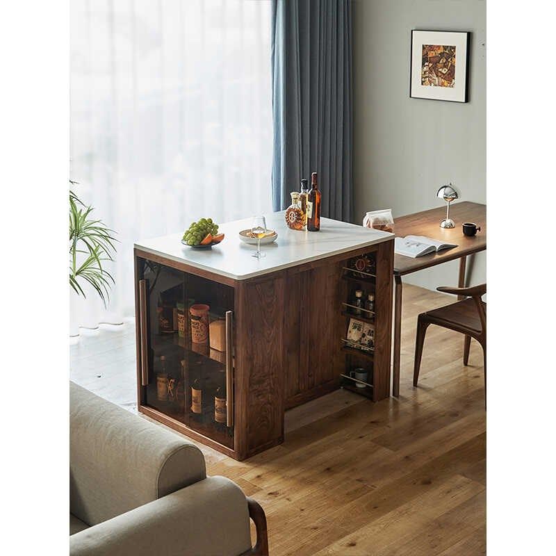 独家森活星河岛台北美岛台餐桌一体伸缩家用岩板岛台,住宅家具,岛台,淘宝优惠券,粉丝福利购,淘宝优惠卷