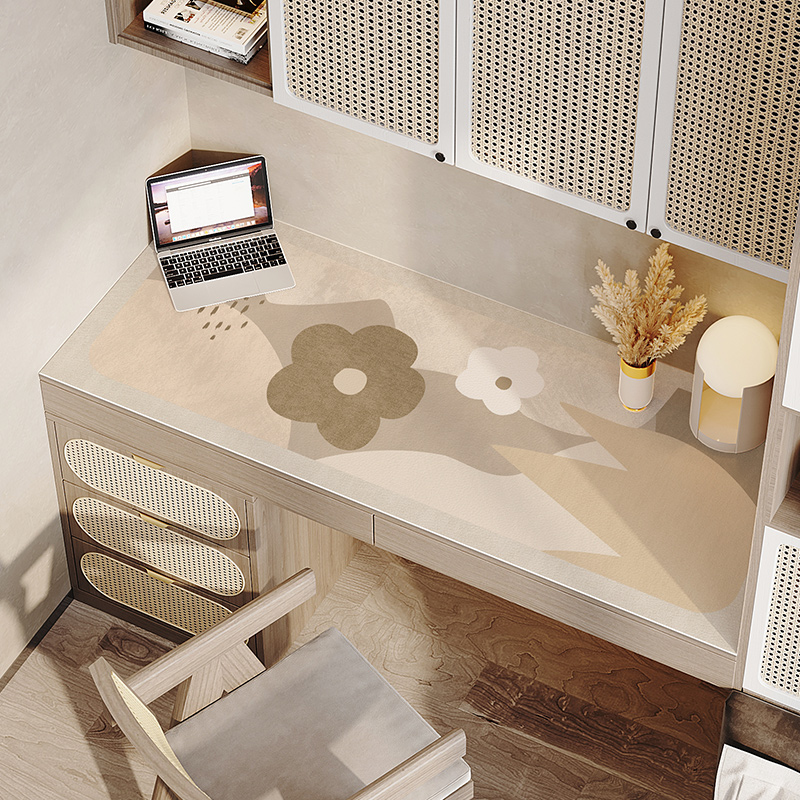 女孩电脑桌垫书桌学生环保写字台桌布侘寂风办公学习桌面保护垫子