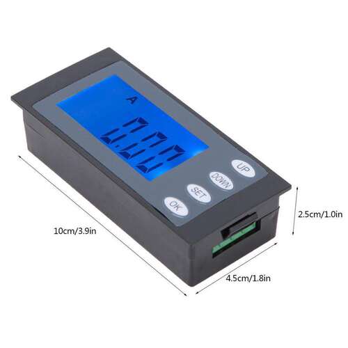 PZEM-006 AC80-260V 100A 电能计量 电力监测仪  电压电流 功率表