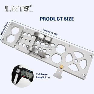 260mm340mm90度木工尺电圆锯滑轨开板辅助导轨限位器木工工具