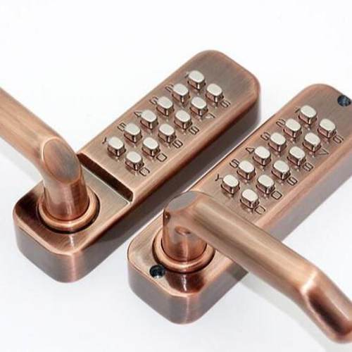 插芯门锁双面直销机械密码锁门锁木门办公室家用房门密码锁