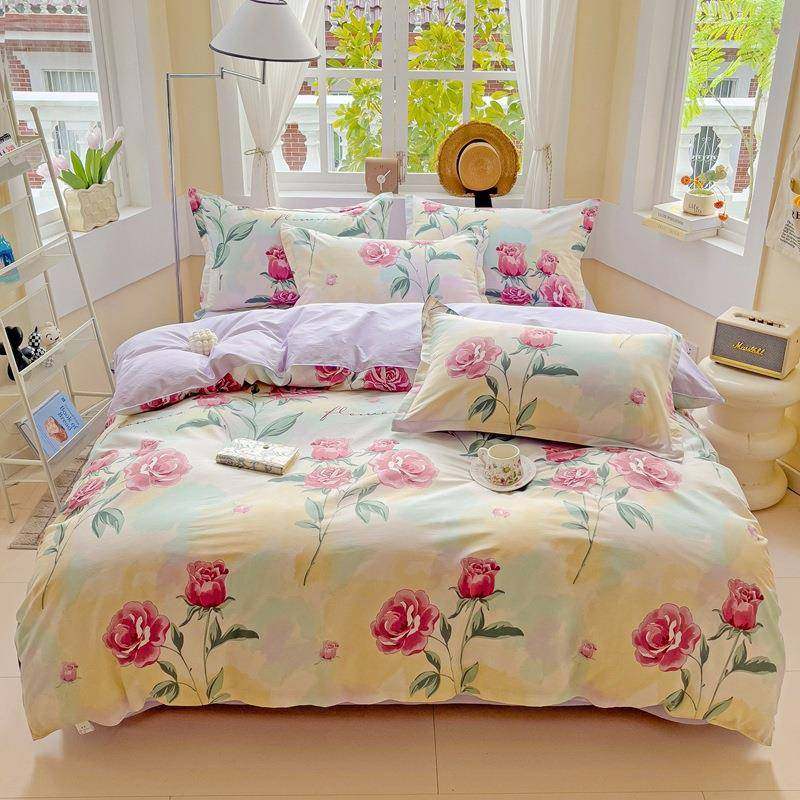 新款全棉四件套100纯棉床单被套被罩床上用品四季通用支持,清洗/食品/商业设备,风口/风叶/风机配件,淘宝优惠券,粉丝福利购,淘宝优惠卷