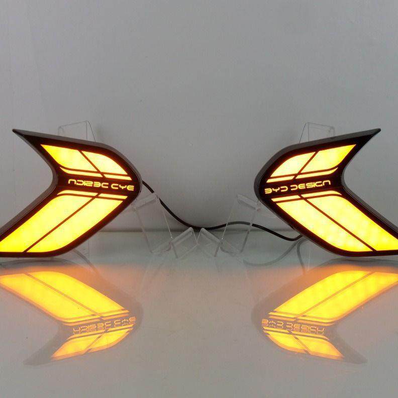 适用于23年比亚迪海豹LED叶子板灯改装双色日行灯黄光流水转向灯,自行车/骑行装备/零配件,更多零件/配件,淘宝优惠券,粉丝福利购,淘宝优惠卷