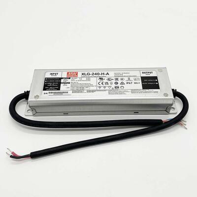 现货XLG-240-H-A/AB明纬直流LED电源户外防水灯光亮化工程可调变