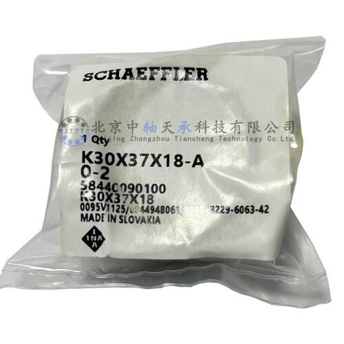 德国I.N.A K30X34X18A 0-2 公差0-2 笼型滚针轴承K30X34X18A