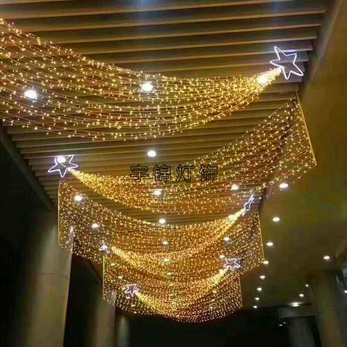 户外LED过街灯商业街道亮化 LED灯杆造型灯 装饰灯节日亮化