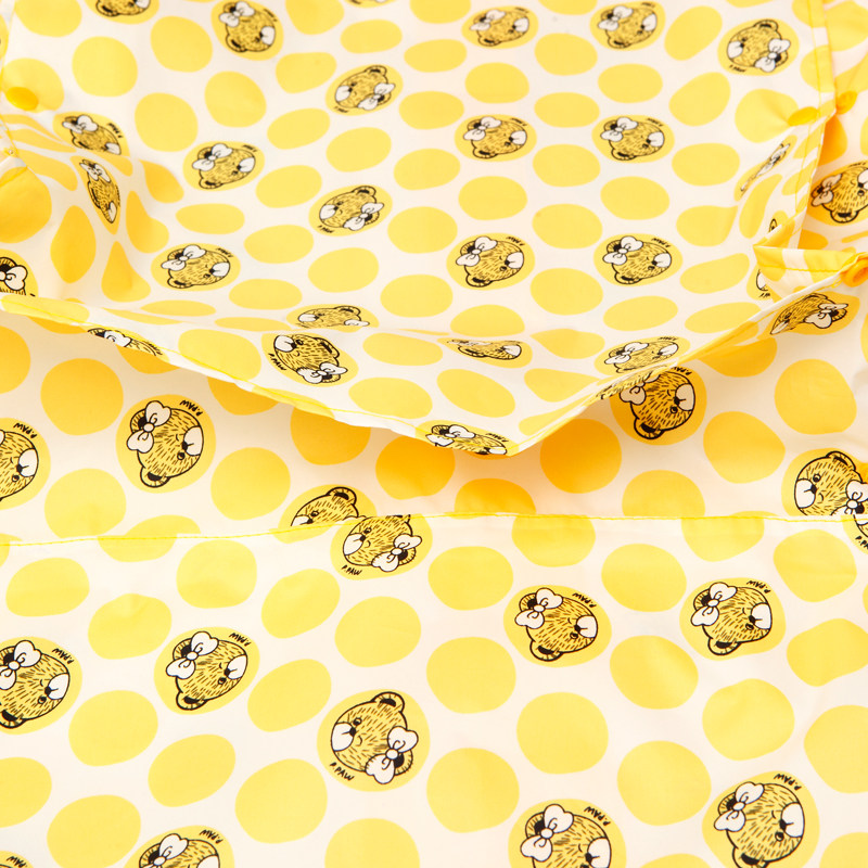 儿童卡通雨衣个性青蛙爱书包位小孩学生徒步加厚大檐帽防水雨披