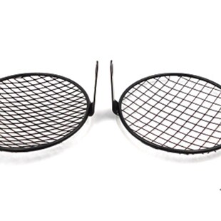 复古摩车改装游侠NN大灯网罩手工焊接灯罩灯网格栅