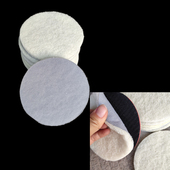 植绒圆抛光布背绒自粘抛光片拉丝除锈打磨片菜瓜布