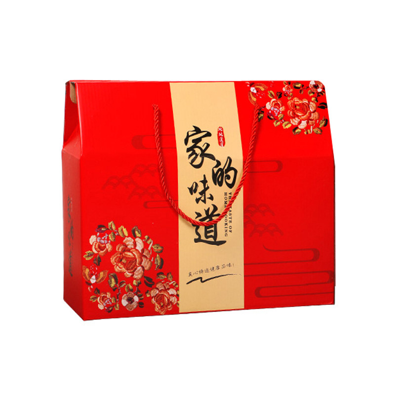 新年礼品包装盒干果水果海鲜红枣零食干货大礼包过粽子礼品盒