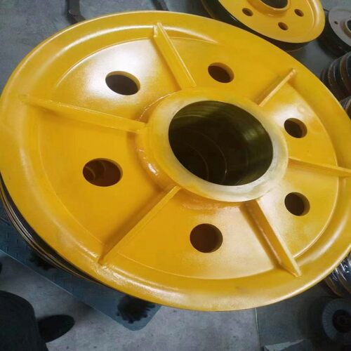 非标加筋热轧/铸钢抓斗滑轮