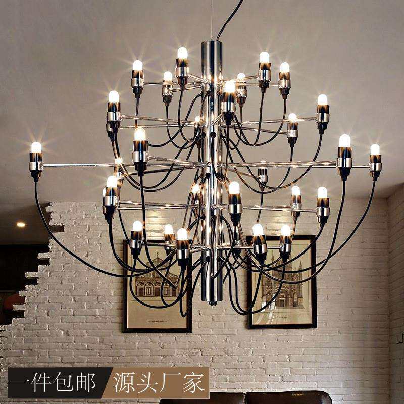 意大利盛夏的果实设计师餐厅枝形树枝吊灯轻奢酒店别墅客厅灯楼梯