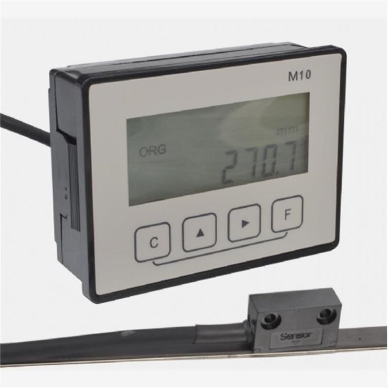 LP10磁d栅尺数显表电子显示屏M10木工石材高亮型磁栅显示器读头