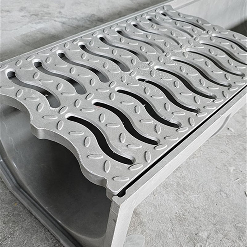 玻璃钢水沟槽 排水沟盖板 v雨污水排放地沟排水板小区道路庭院沟