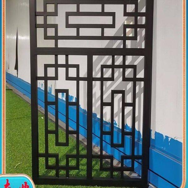 新中式铝合金窗花防盗网格栅屏风窗花架铝合金花格仿古木纹铝窗花,金属材料及制品,铝型材配件,淘宝优惠券,粉丝福利购,淘宝优惠卷