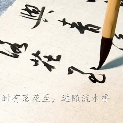 渔伧书屋毛笔书法专用二王手札中楷行书精选紫毫兼毫新手入门毛笔