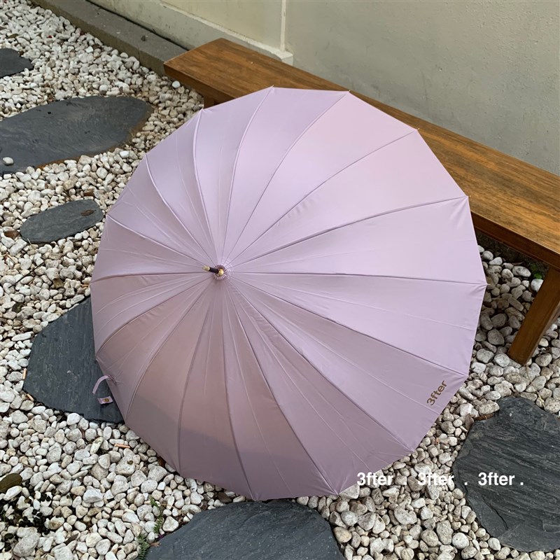 女友紫/男友黑 情侣雨伞!超结实挡风16股大伞长柄伞3fter定制