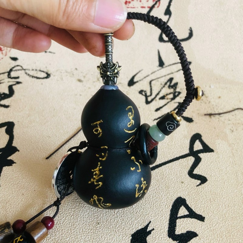 养剑葫芦开口手把件葫芦天然精品文玩手捻配饰遇事不决可问春风