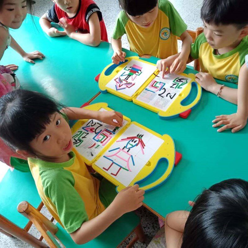 魔法玩字小房子蘑菇教具拼玩识字陈淑红启智训练全脑发专注早教