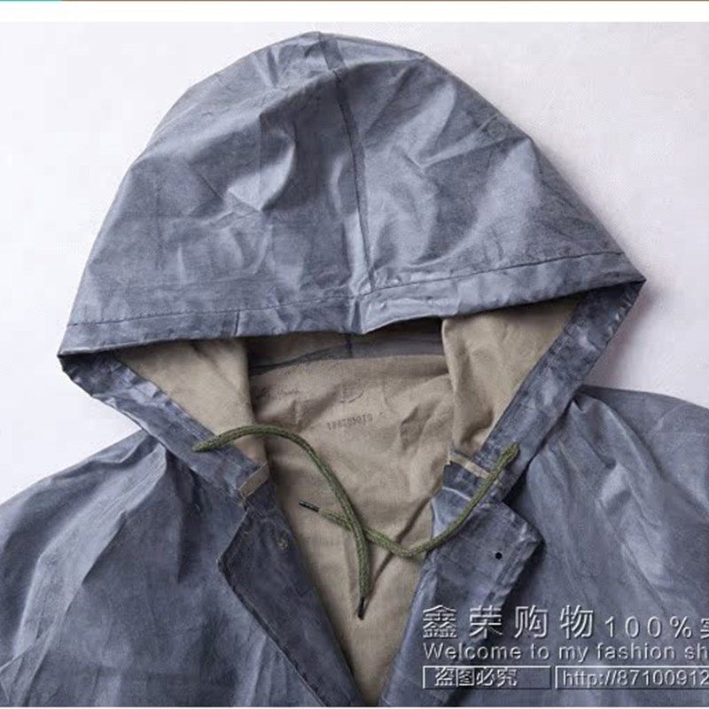 橡胶雨衣