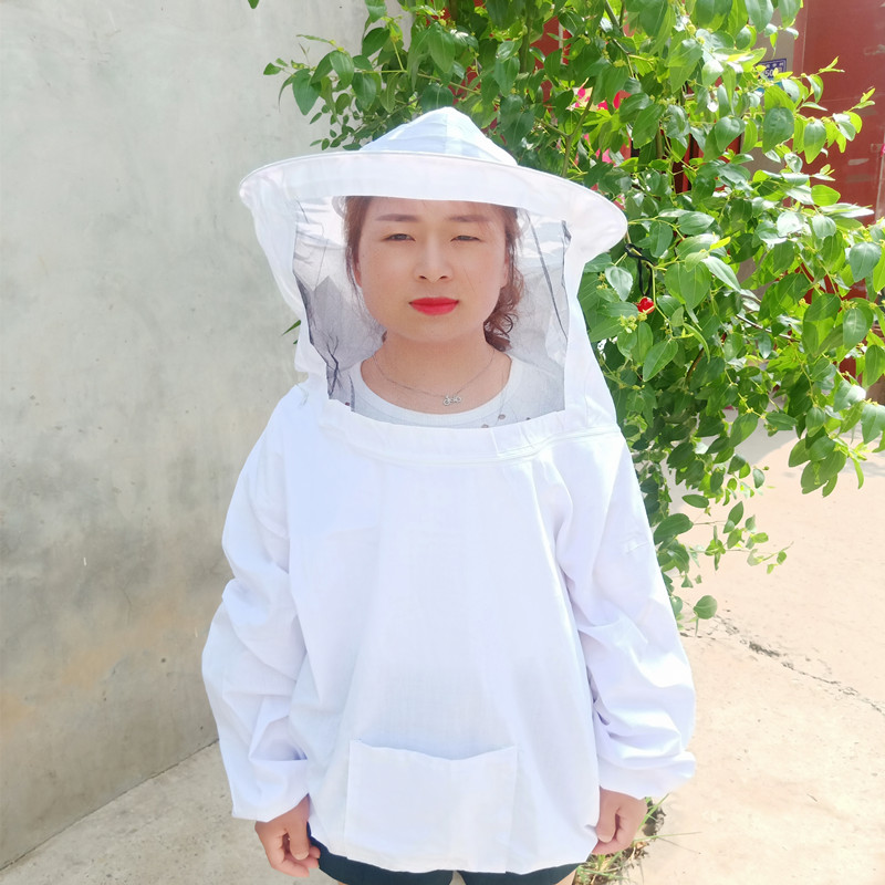 加厚防蜂服蜜蜂防护服防马蜂养蜂衣防蜂帽蜜蜂防护服养蜂工具