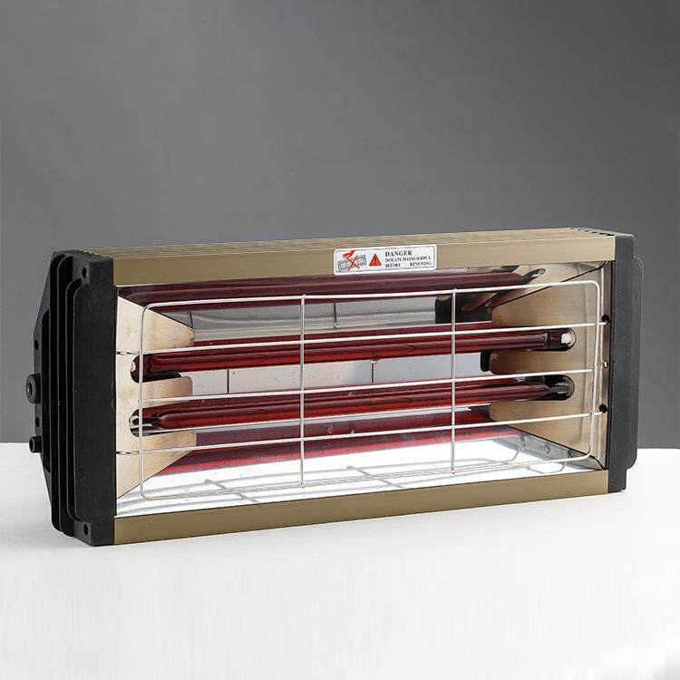 双灯管手持红外线烤灯大功率 2000w钣金烤漆喷漆移动式高温烘烤