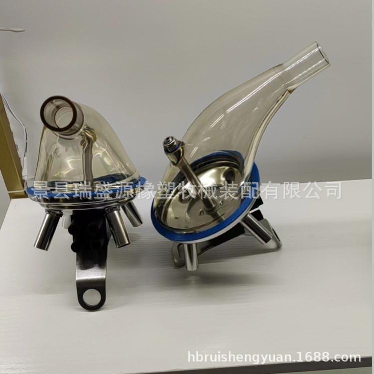 牧场用品 奶牛挤奶机配件 集乳器 不锈钢底座集乳器 吸奶器配件