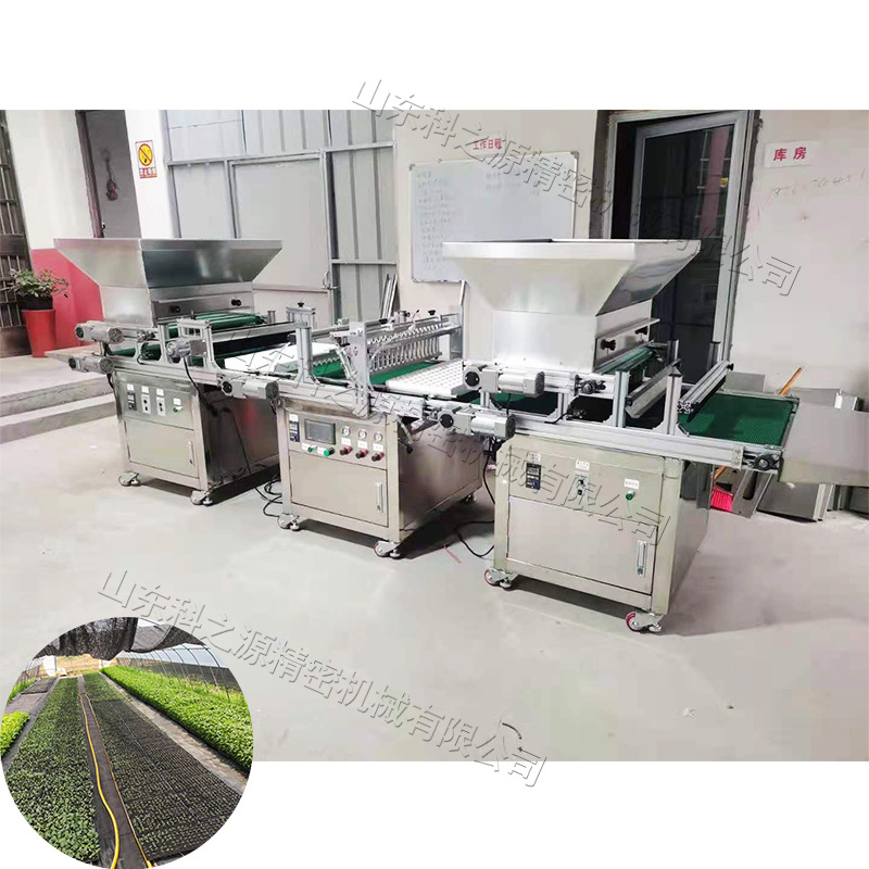 全自动光电感应育苗机 卧式穴盘育苗播种机 蔬菜种子装土点播机