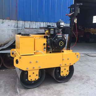 供应小型震动压路机 手扶式双钢轮压路机价格 振动轧道机