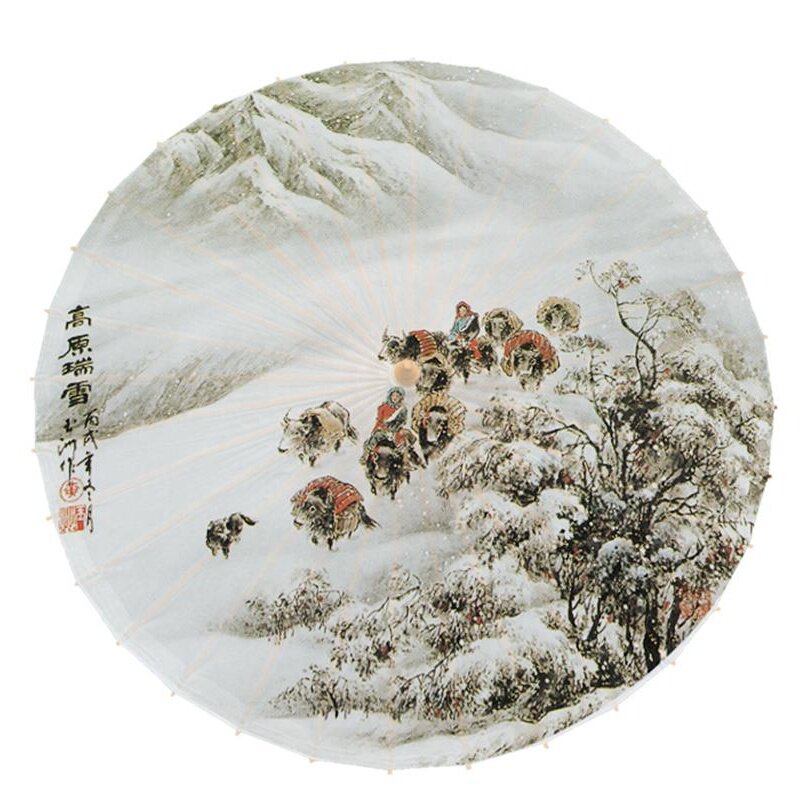 古代雨伞古装伞汉服配饰伞古风防雨油纸伞演出跳舞走秀伞风景