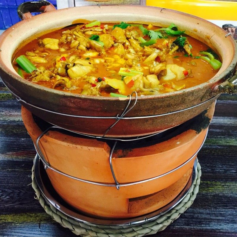 碳炉子木炭火锅煲红泥炉港式打边炉老式小炭炉陶土灶商用室内烧炭